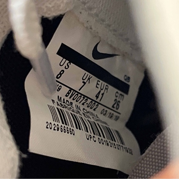 Nike Blazer Mid x sacai Black Grey White - Picture 6 of 8